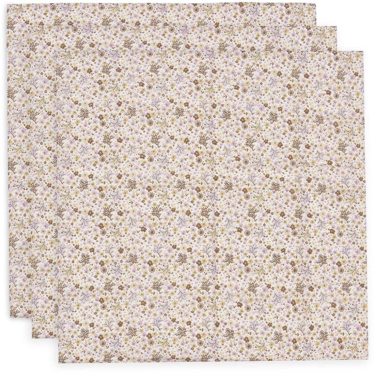 Jollein hydrofiele doek small - 70x70cm - flower fairies - 3 stuks