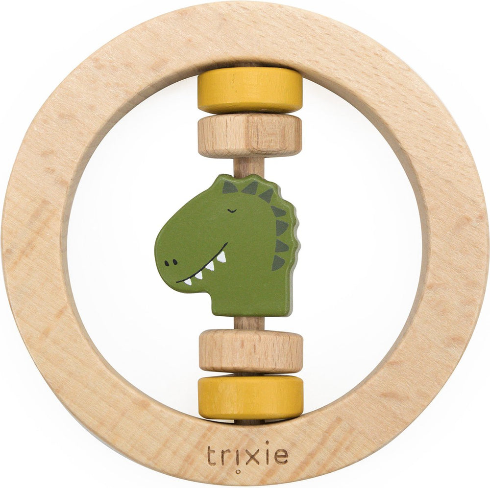 Trixie houten rammelaar - dhr. dino