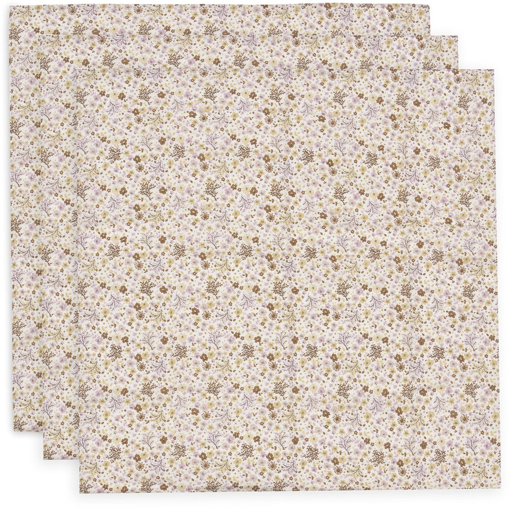 Jollein hydrofiele doek small - 70x70cm - flower fairies - 3 stuks