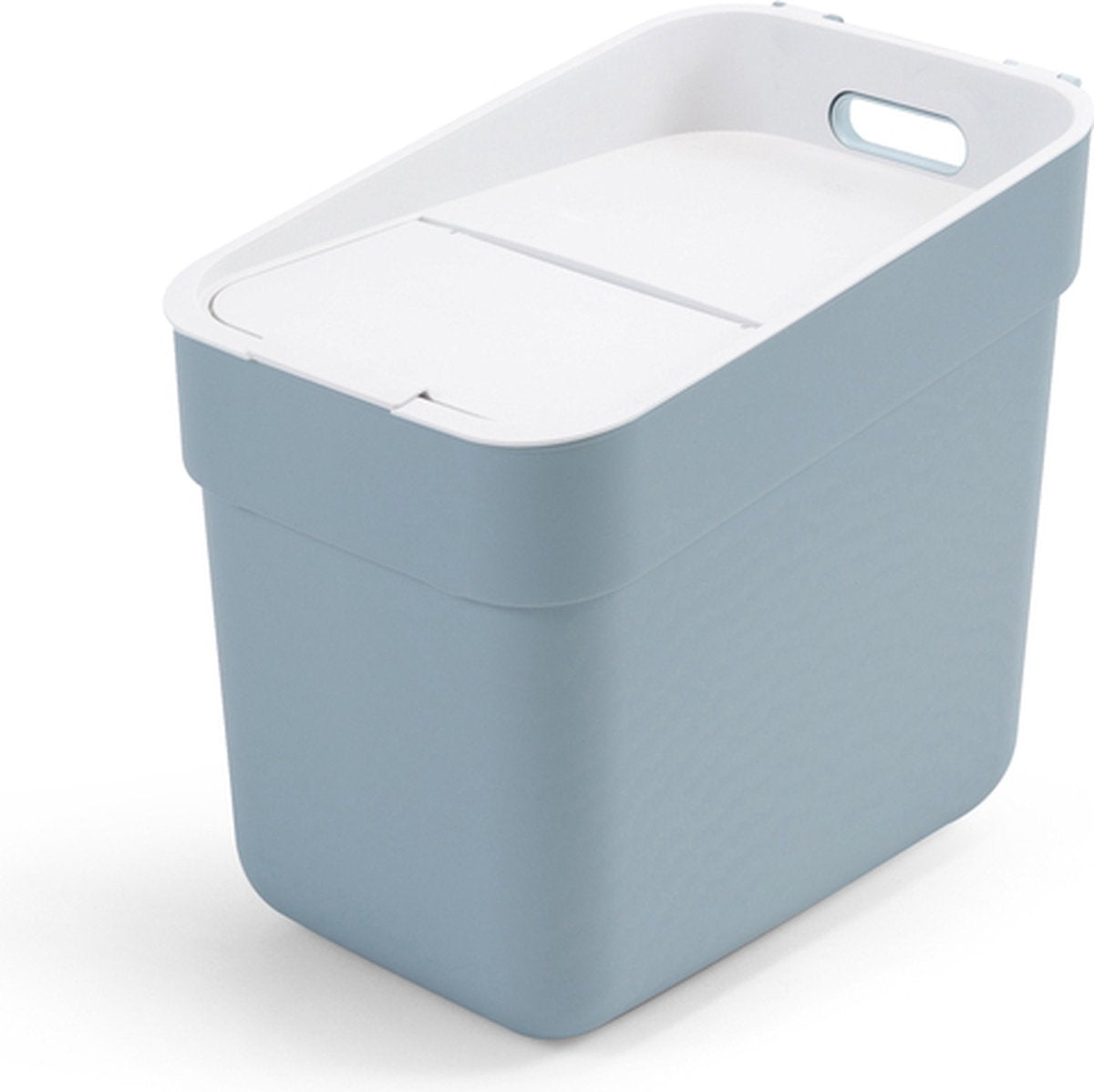 Curver afvalbak inzamelklaar 20l blauw grijs