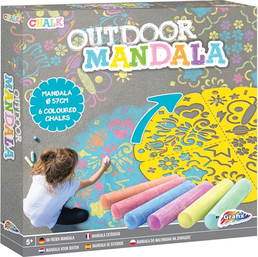 Creatieve ambachtsgroep stoeprijt mandala