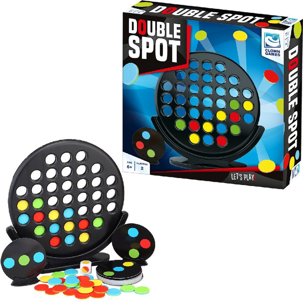 Clownspellen dubbelspot bordspel