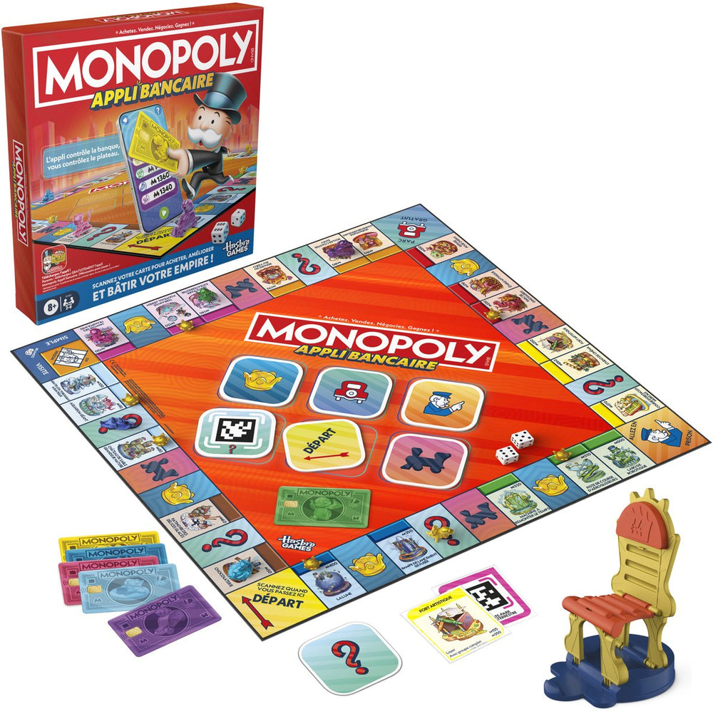Monopoly mobiel bankieren - bordspel - franstalig