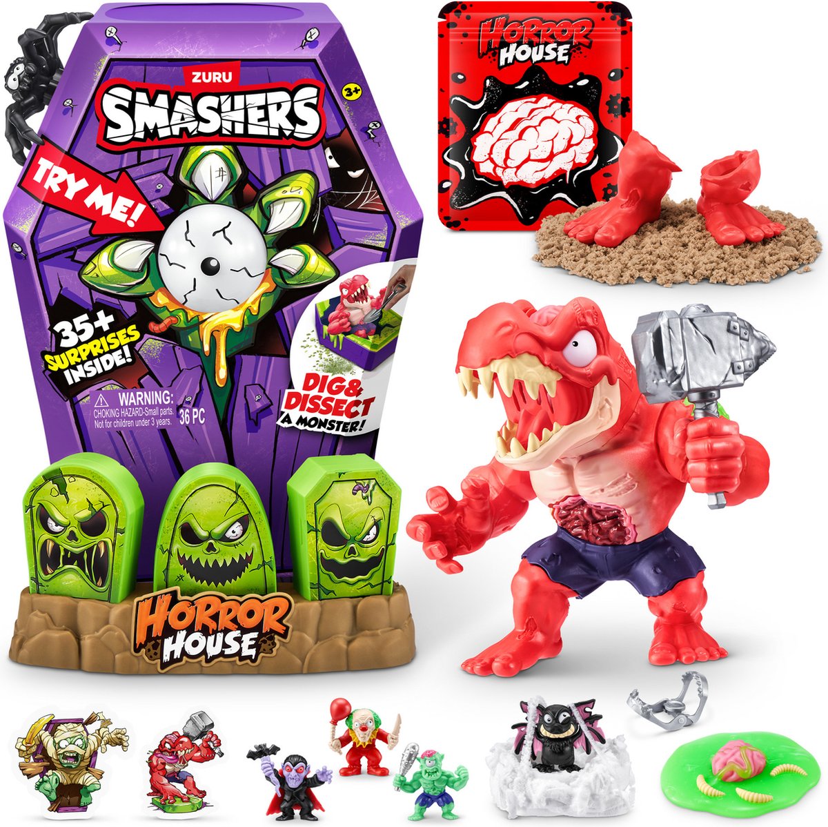 Smashers horrorhuis groot s1