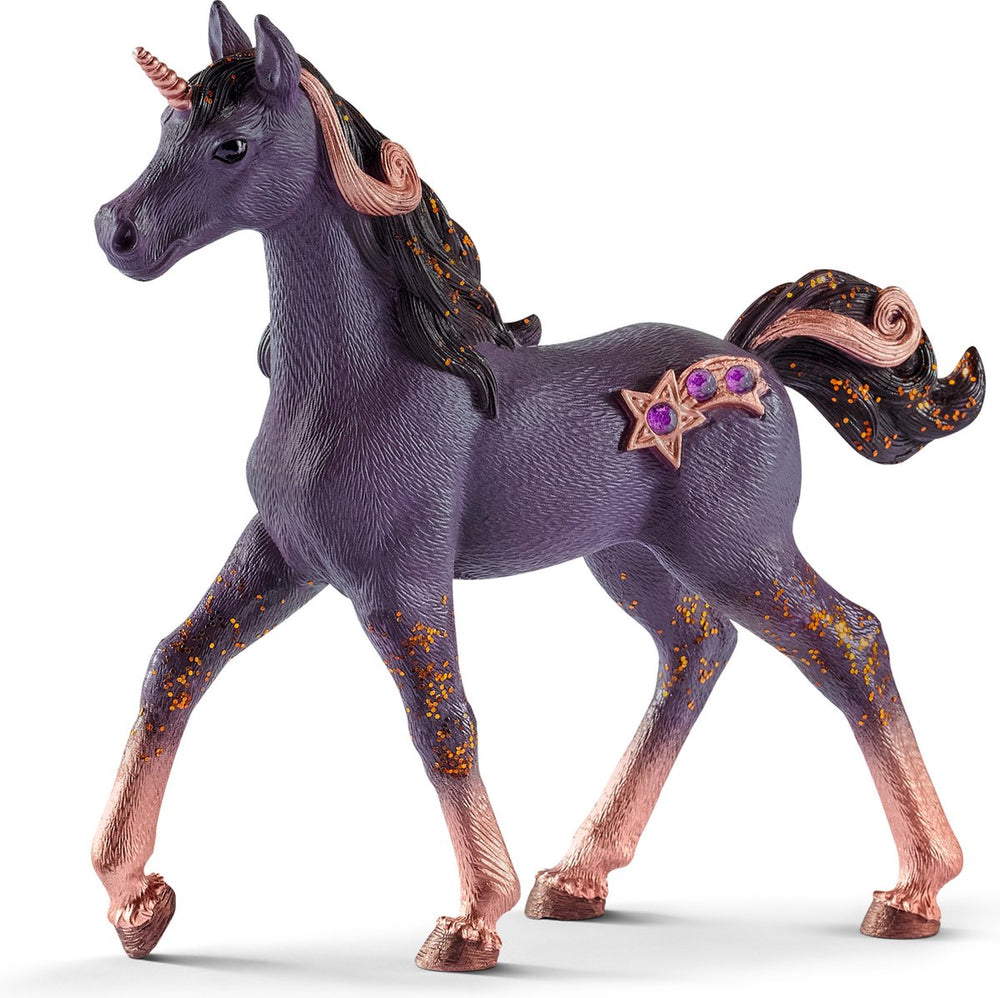 Schleich bayala vallende-sterreneenhoorn, veulen - speelfiguur - kinderspeelgoed voor jongens en meisjes - 5 tot 12 jaar - 70580