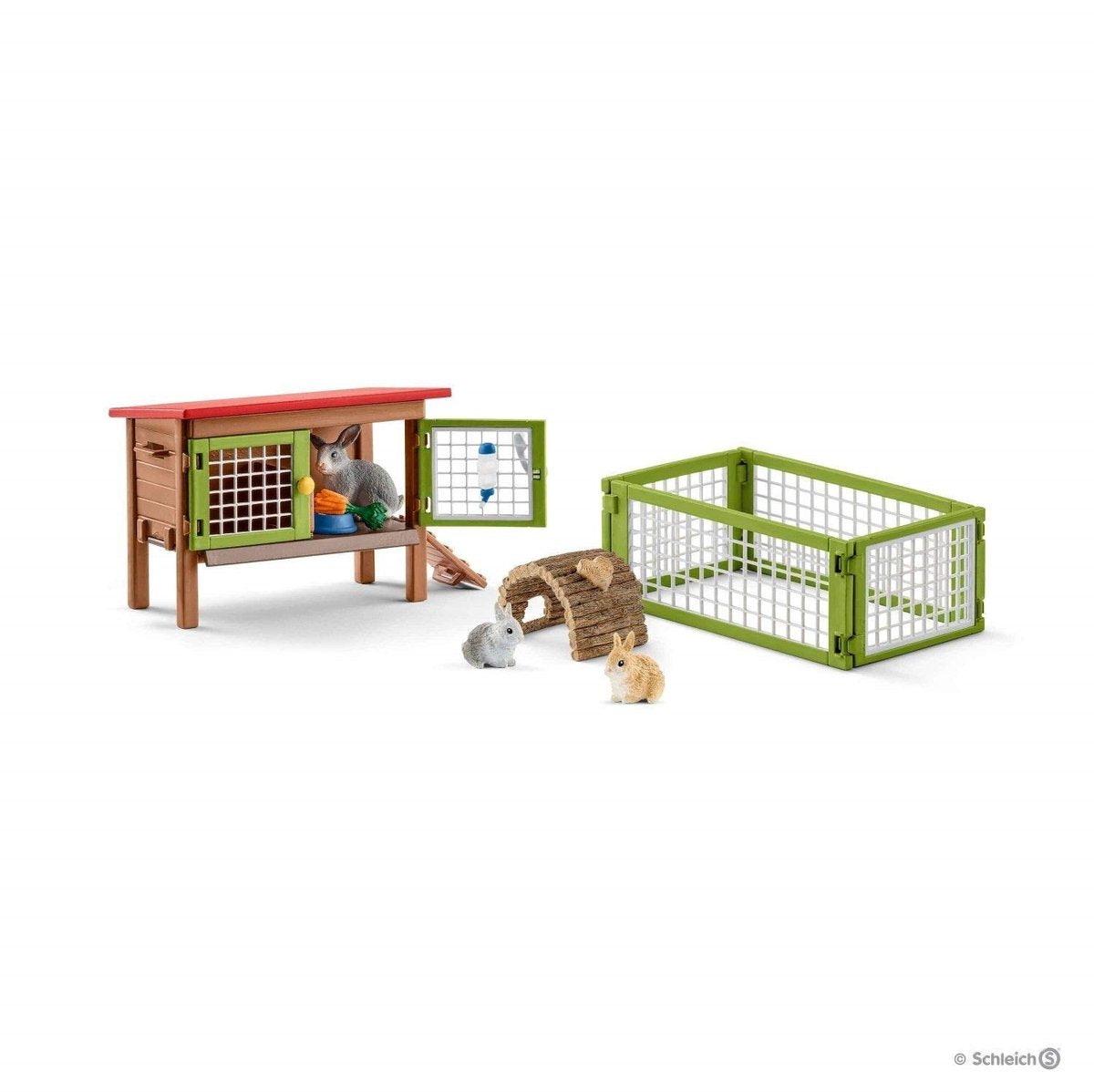Schleich FarmWorld Konijnenhok