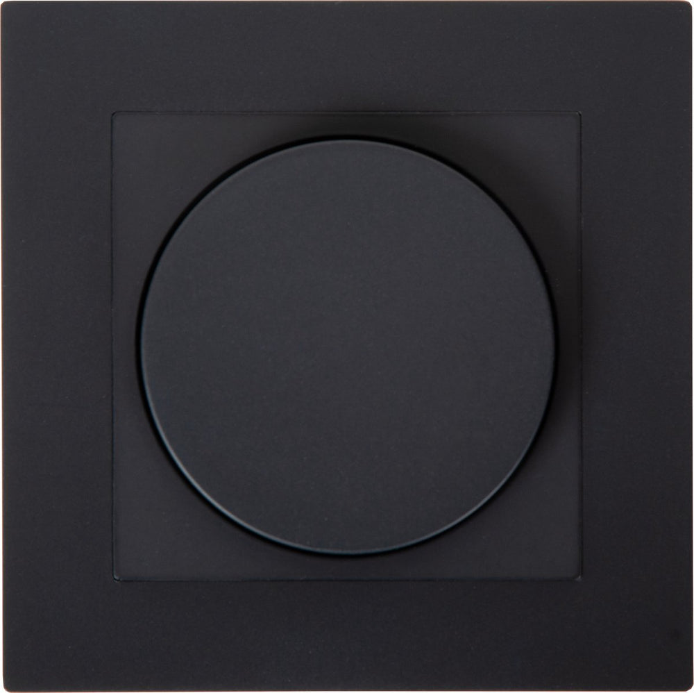 Lucide led dimmer fase aansnijding rl 5-150w fase afsnijding rc 5-300w zwart