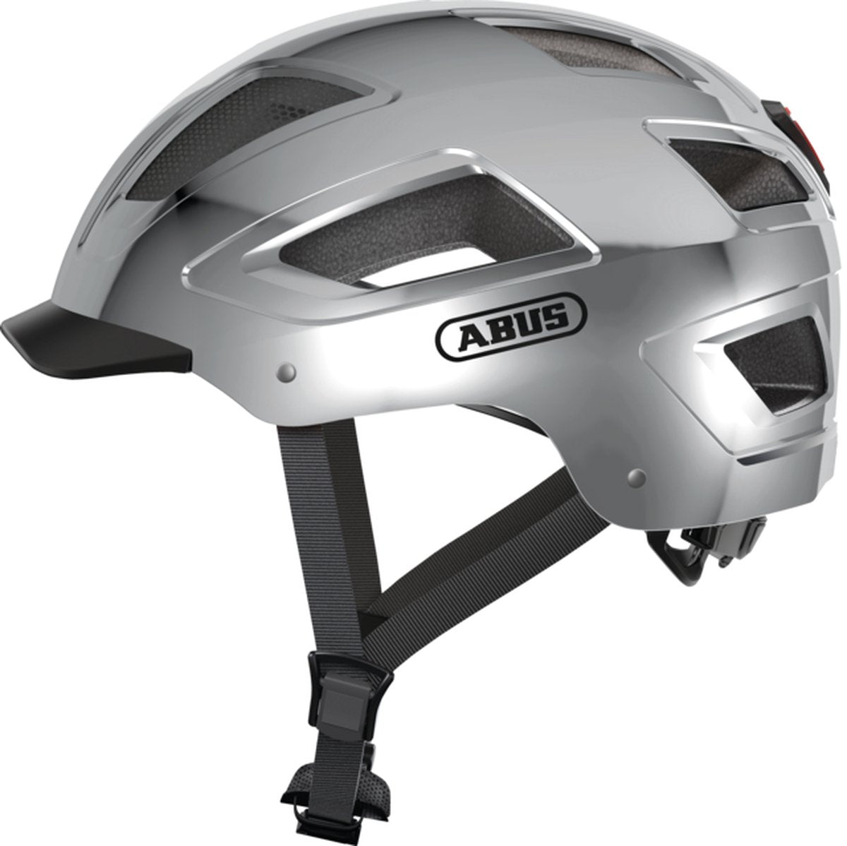 Abus stuurstand Hyban 2.0 signaal Zilver XL 58-63cm