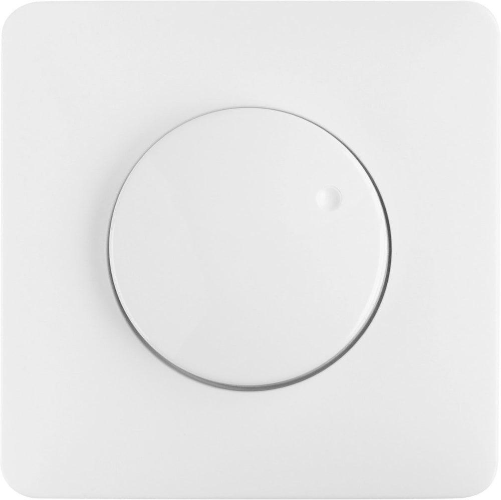 Peha centraalplaat met knop voor dimmer inbouw