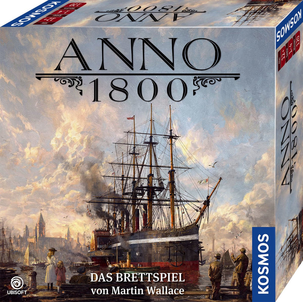 Kosmos anno 1800 bordspel strategie