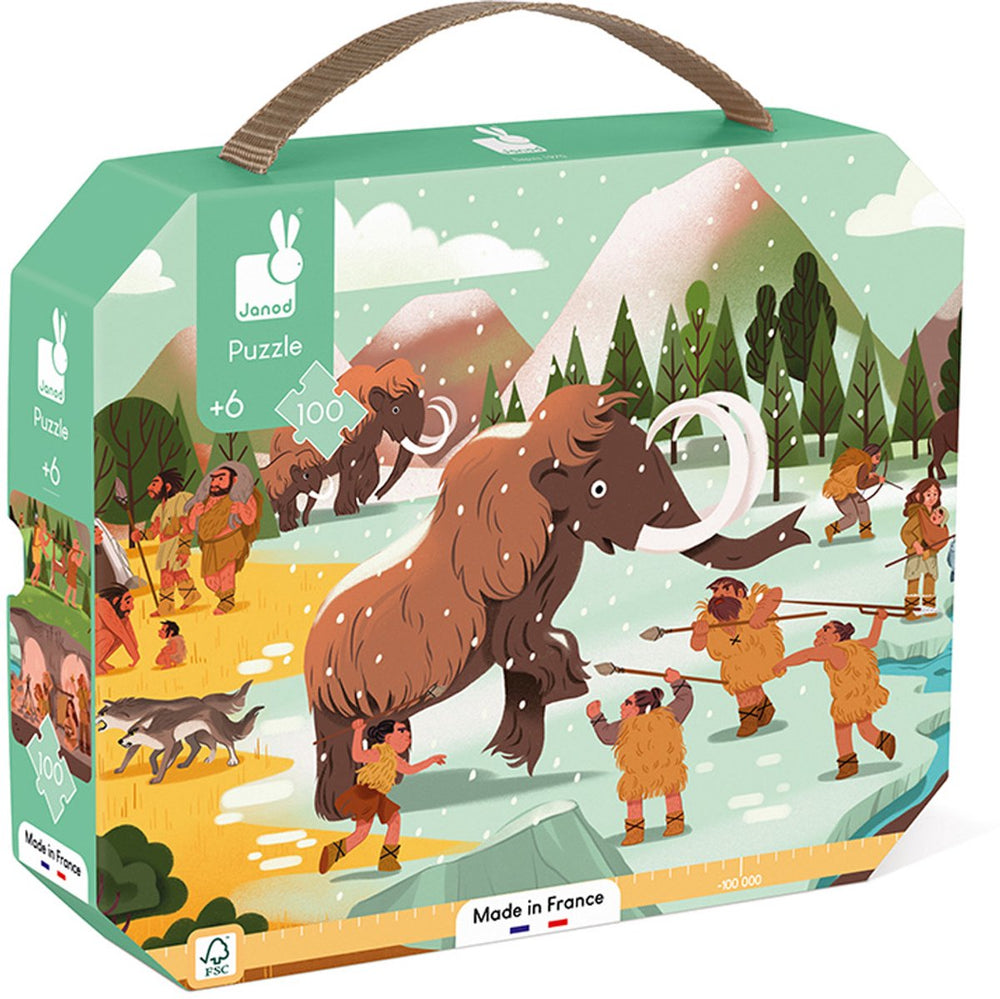 Janod - puzzel - prehistorie (panorama)