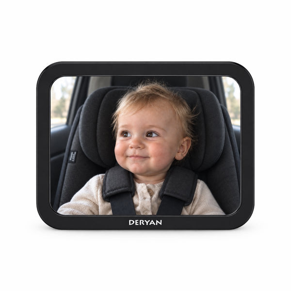 Deryan luxe xl autospiegel baby verstelbaar - achterbank spiegel baby