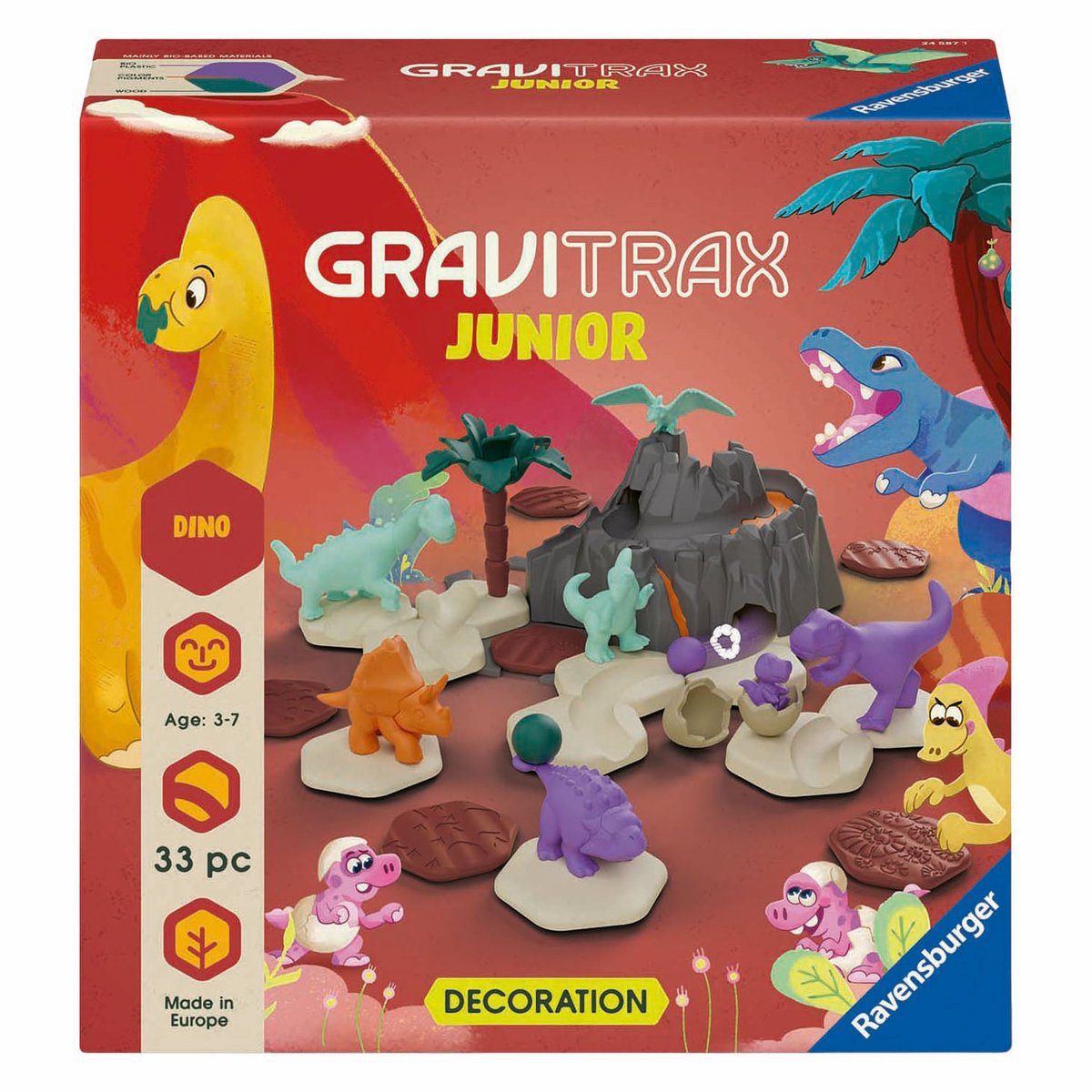 Ravensburger 24587 gravitrax junior - extension dino