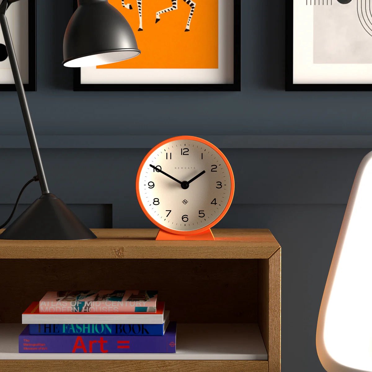 Newgate m tafelklok echo oranje 16cm