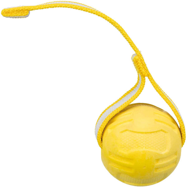 Trixie sports ball on ribbon TPR floating assorted - default title