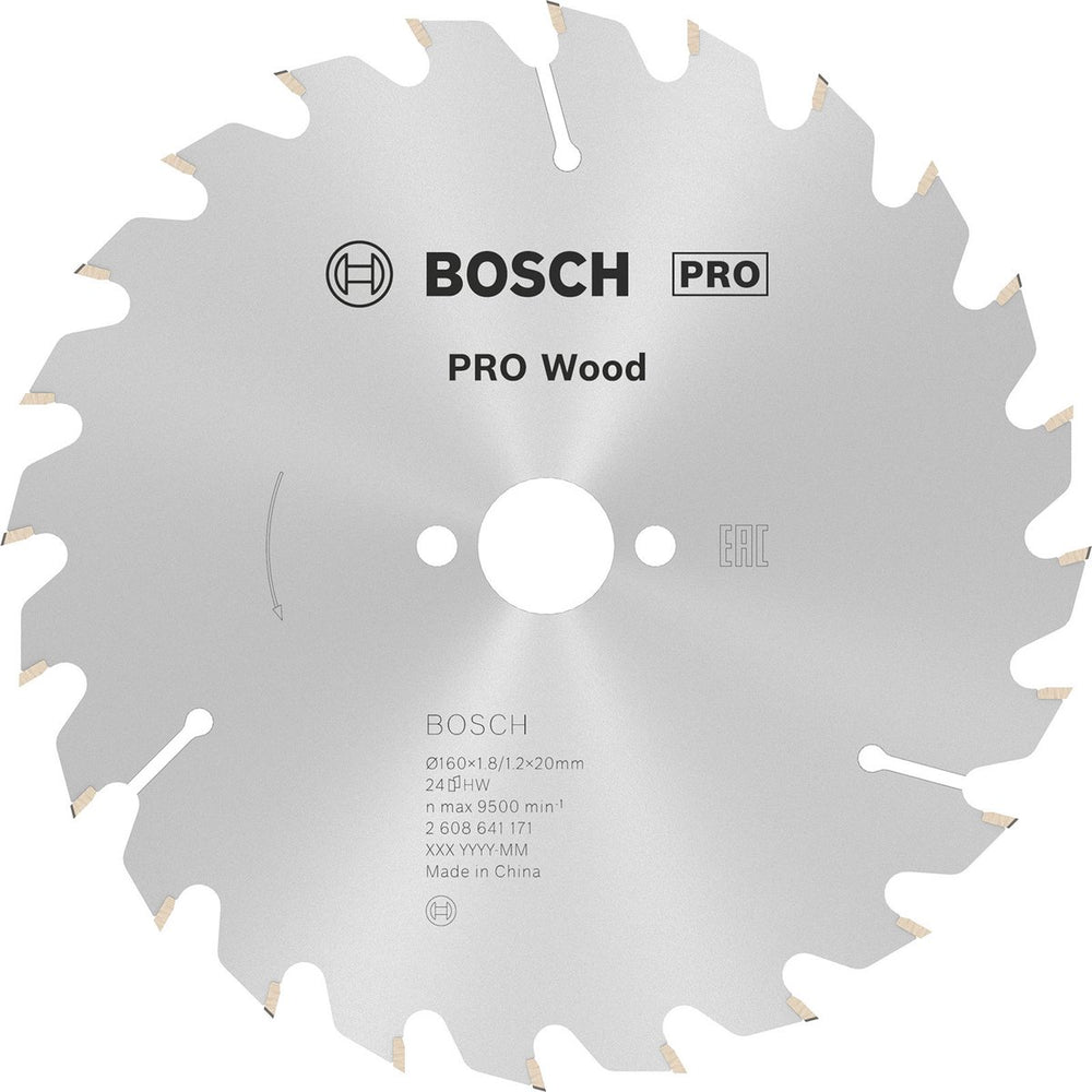 Bosch cirkzb opt 160x20 16x1,8 24t wz