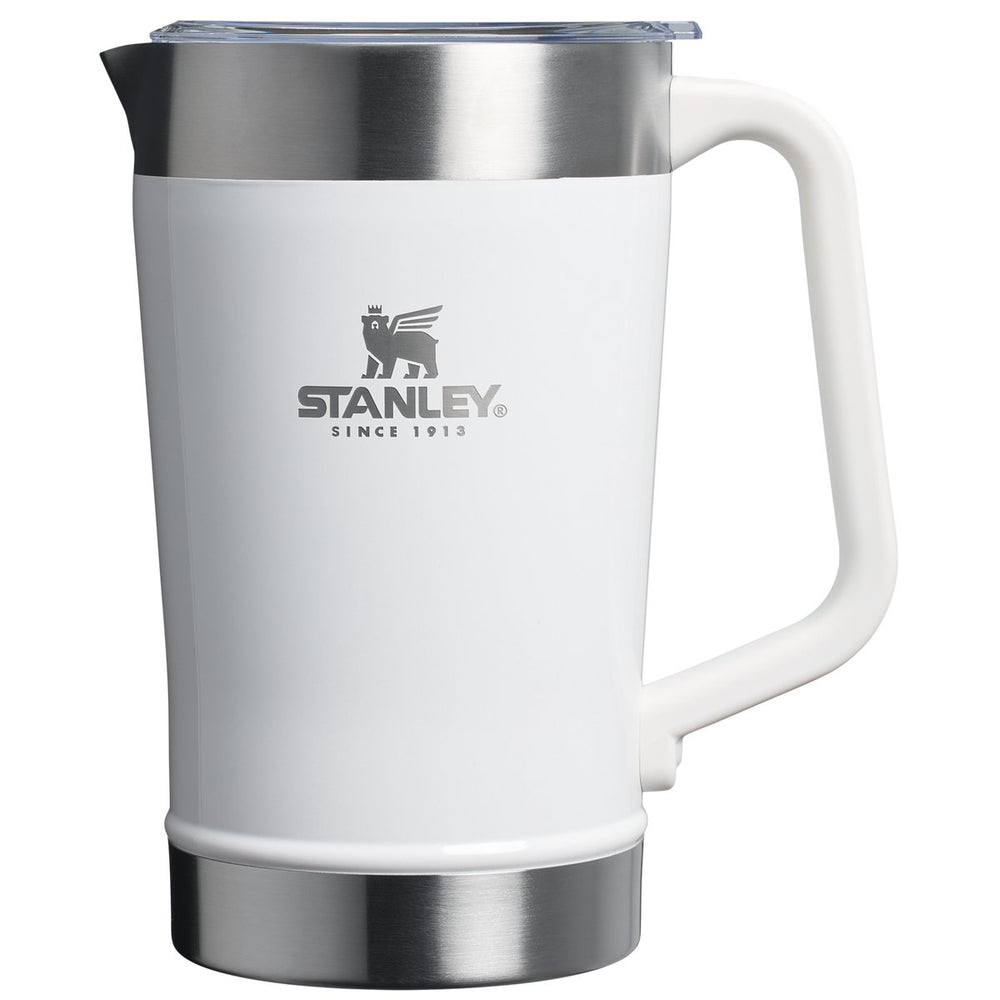 Stanley stanly stay-chill classic pitcher 1.9l - 4 uur heet - dubbelwandige vacuümisolatie - bpa-vrij - vaatwasmachinebestendig - frost gloss