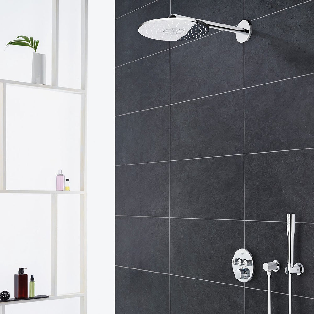 Grohe rainshower 310 smartactive hoofddoucheset - 31 cm hoofddouche - 2 stralen - chroom