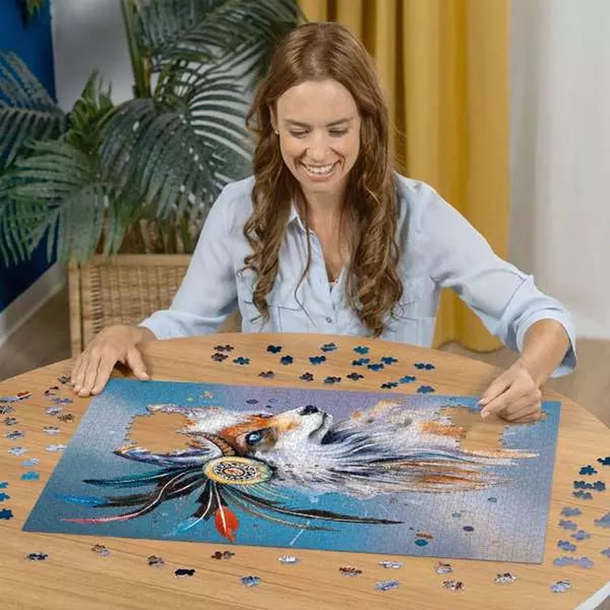 Ravensburger puzzel the spirit of the fox - 1000 stukjes legpuzzel.