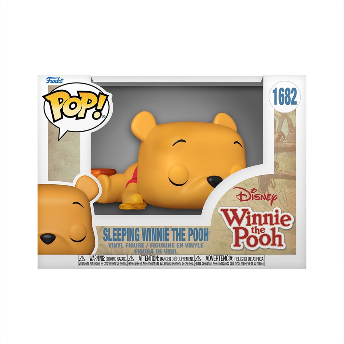 Funko winnie the pooh sleeping winnie the pooh vinylfiguur 1682 unisex pop! - neutraal - standard