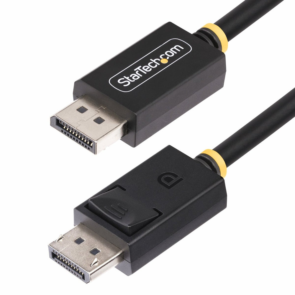 Startech 3m displayport 2.1 kabel, vesa gecertificeerde dp40 displayport kabel, uhbr10 hdr hdcp 2.2, 8k 60hz, dp 2.1 kabel