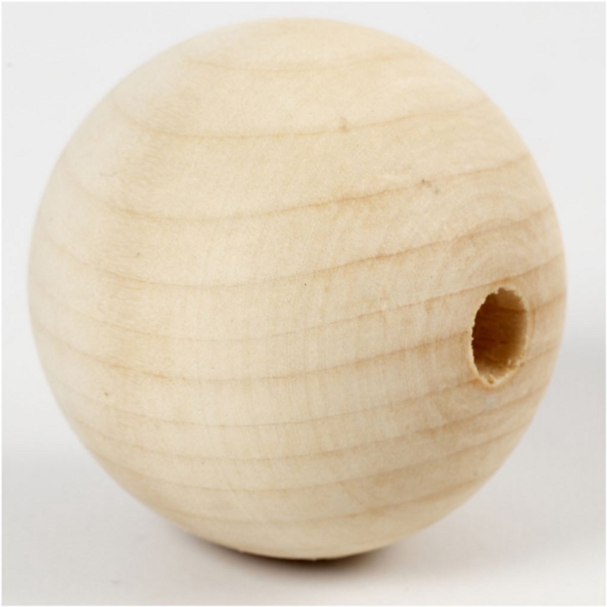 Creativ company houten kraal 5mm, 4st.