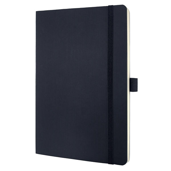 Sigel notitieboek conceptum pure a5 zwart softcover 194 pagina's 80 grams dots