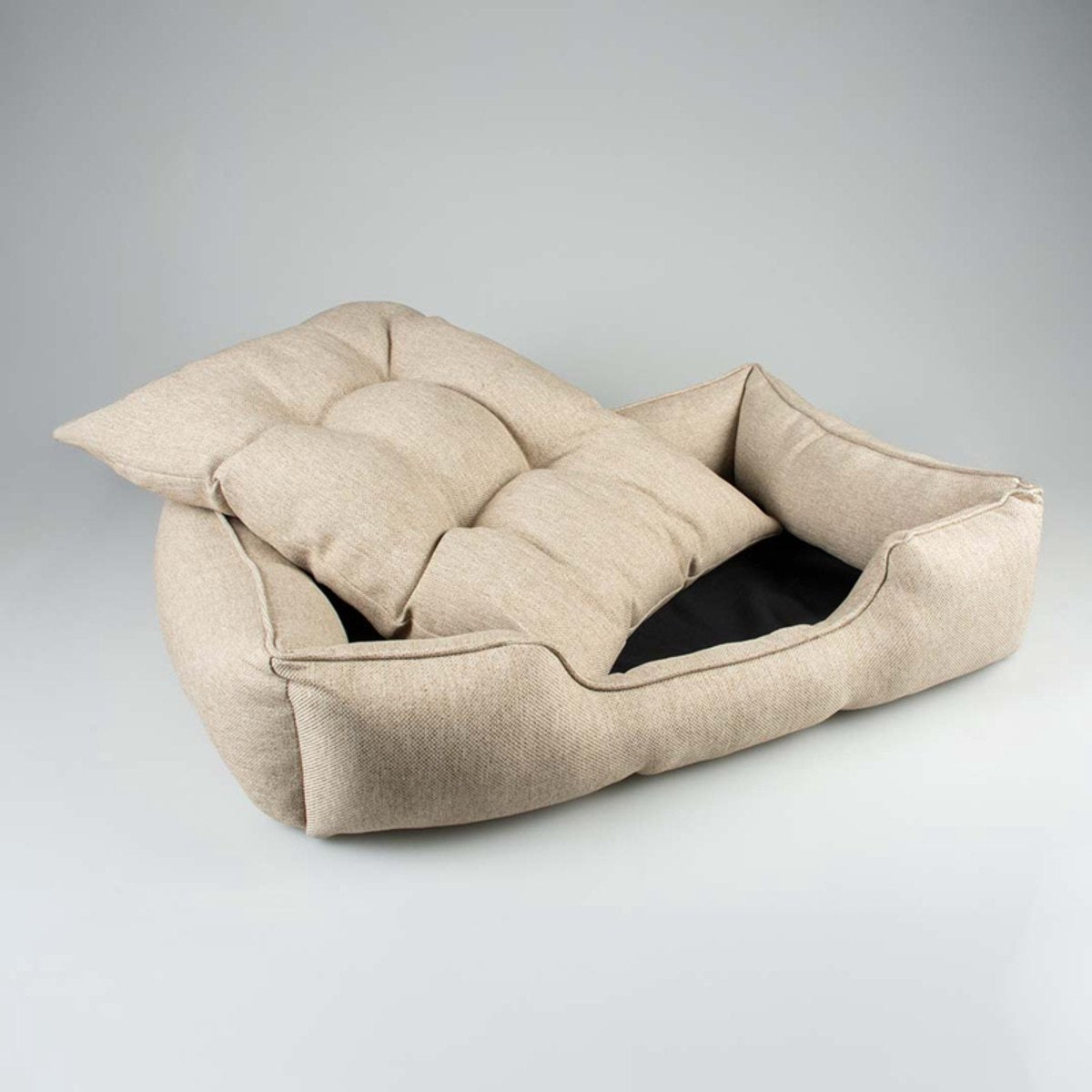 Duvo + duratex hondenbed beige xl-120x80x25cm