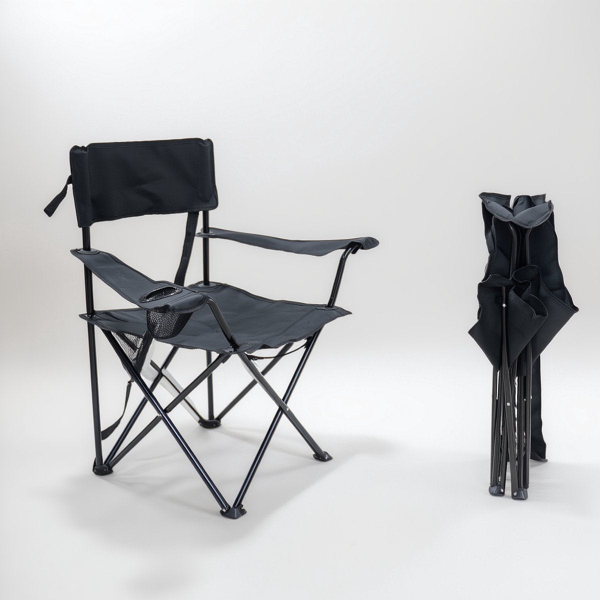 Hush. outdoor hush outdoor - campingstoel - lichtgewicht - opvouwbaar - bekerhouder - 80*50*50cm