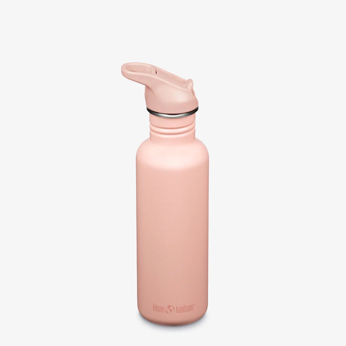 Klean kanteen classic single wall 800ml - flip sport cap peach parfait