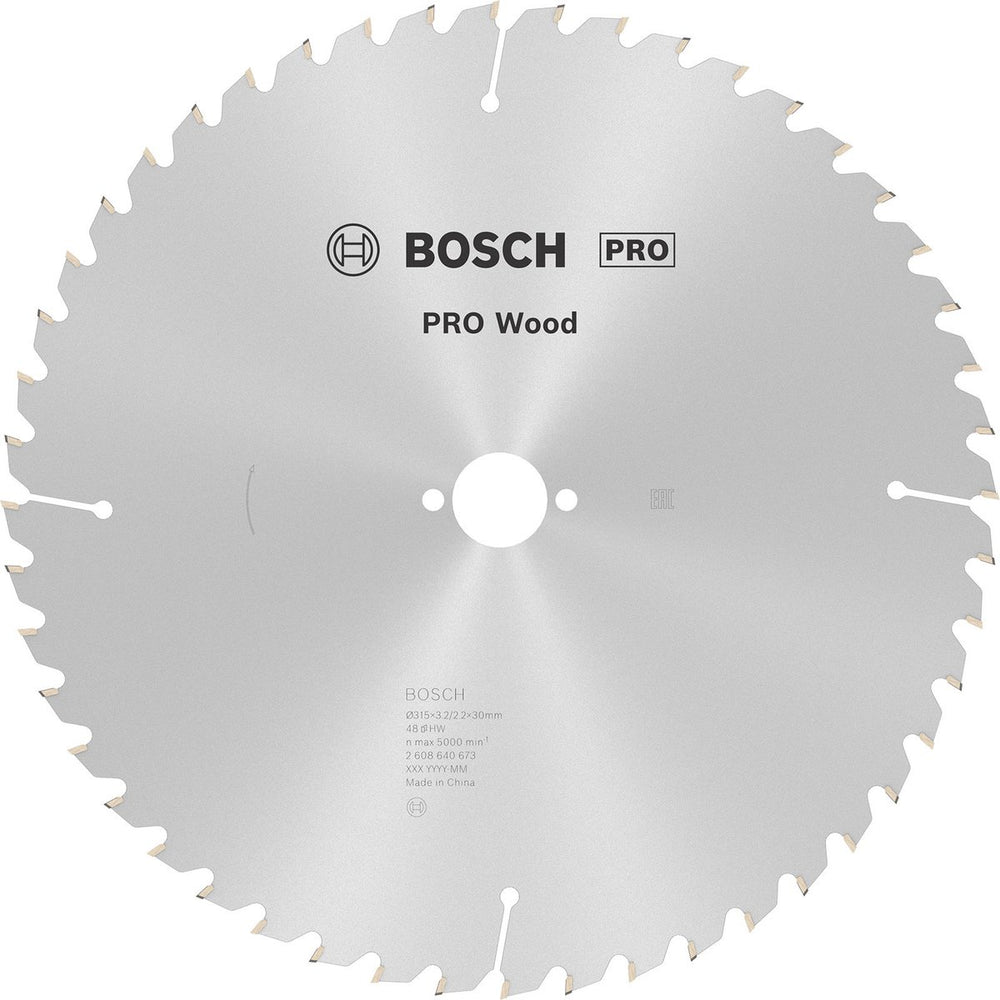 Bosch cirkzb opt t 315x30x3,2 48t uw
