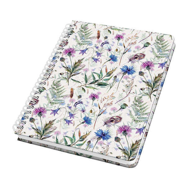 Sigel spiraal notitieboek jolie a5 hardcover 120 pagina's dots 100 grams papier misty meadows