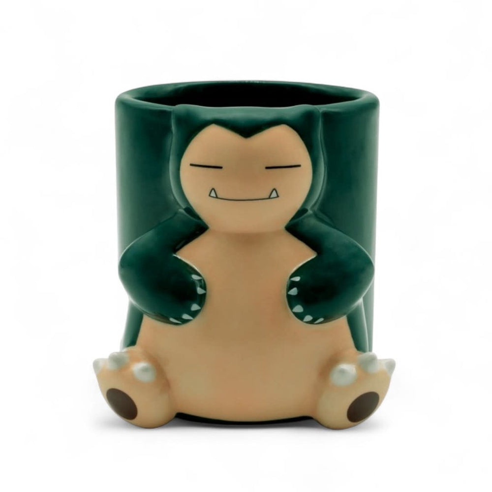 Pokémon snorlax - 3d mok kop meerkleurig keramiek -