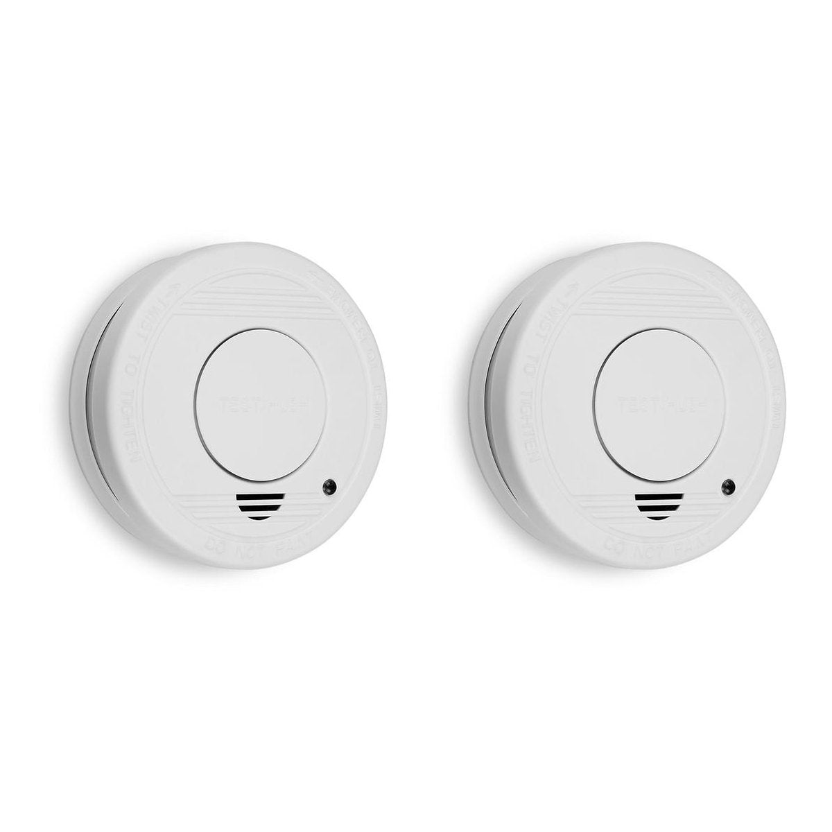 Smartwares 10.048.28 - smoke alarm 2-pack 85dB - 1 year battery, 10 year sensor - TÜV certified - fire alarm