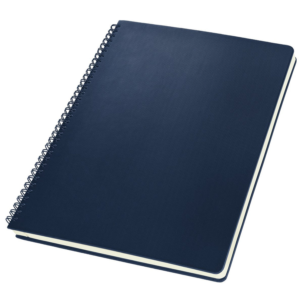 Sigel notitieboek conceptum - formaat a4 - donkerblauw - met spiraal - gelinieerd - softcover - si-co825