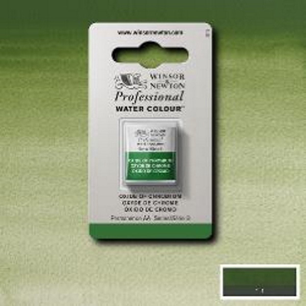 Winsor newton professionele aquarelverf halve nap oxide of chromium