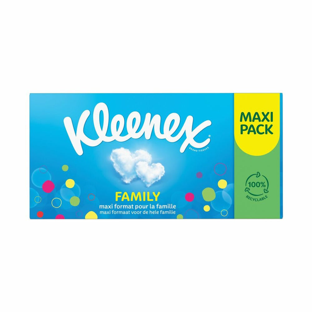 Kleenex tissues family - 128 stuks