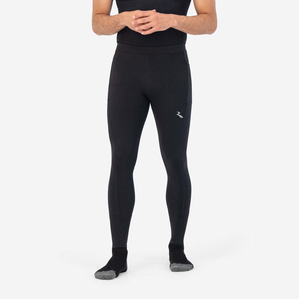 Rogelli essential heren lange hardloopbroek - winter - zeem - zwart