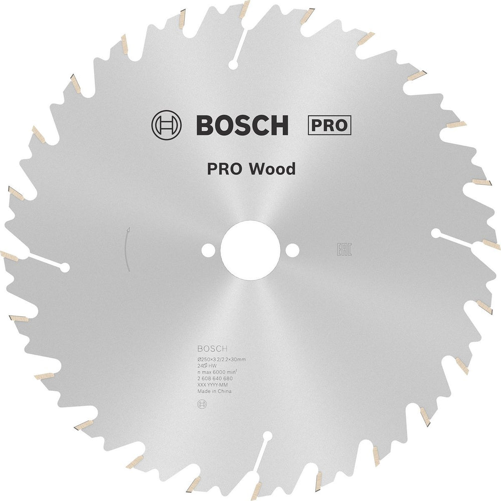 Bosch cirkzb speed t 250x30x3,2 24t wz