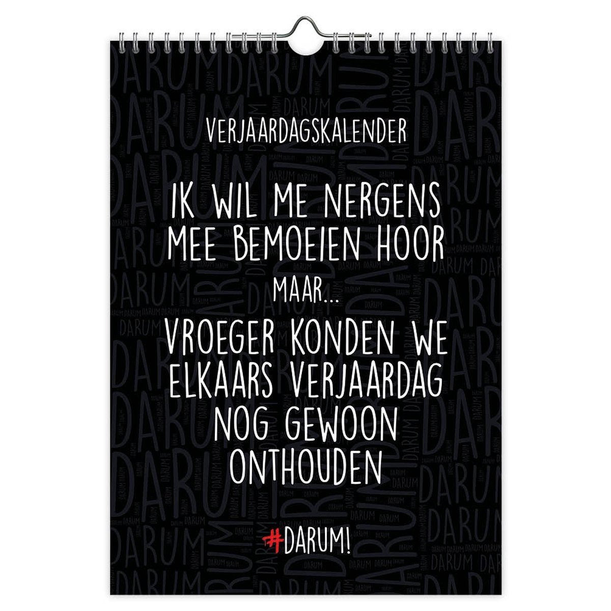Darum - verjaardagskalender - a4