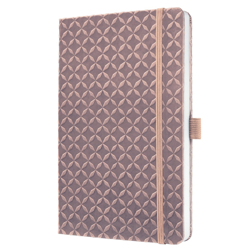 Sigel notitieboek a5 - jolie flair - pearl rose - gelinieerd - hardcover - si-jn137