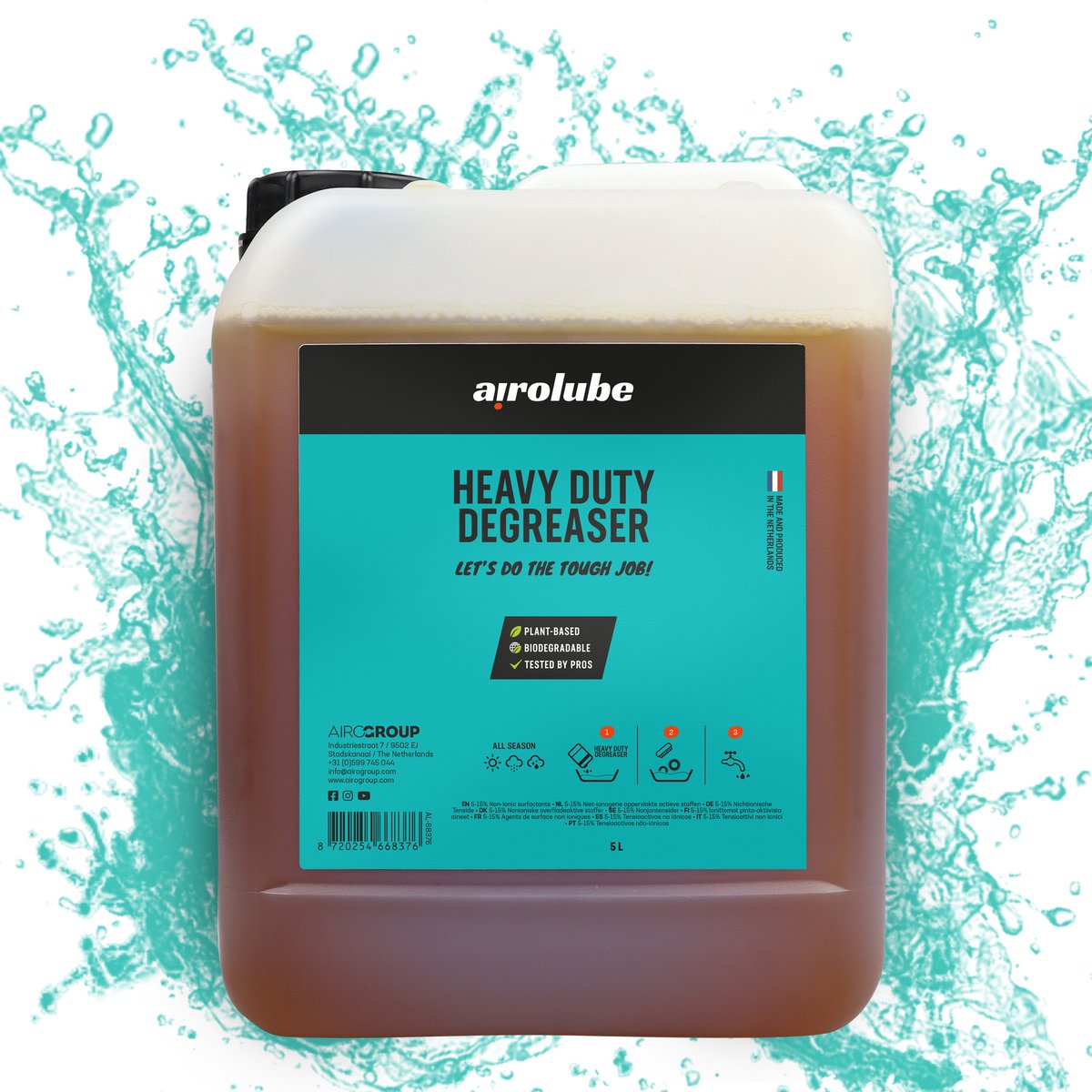 BC0302A Dégraissant puissant Airolube 5L