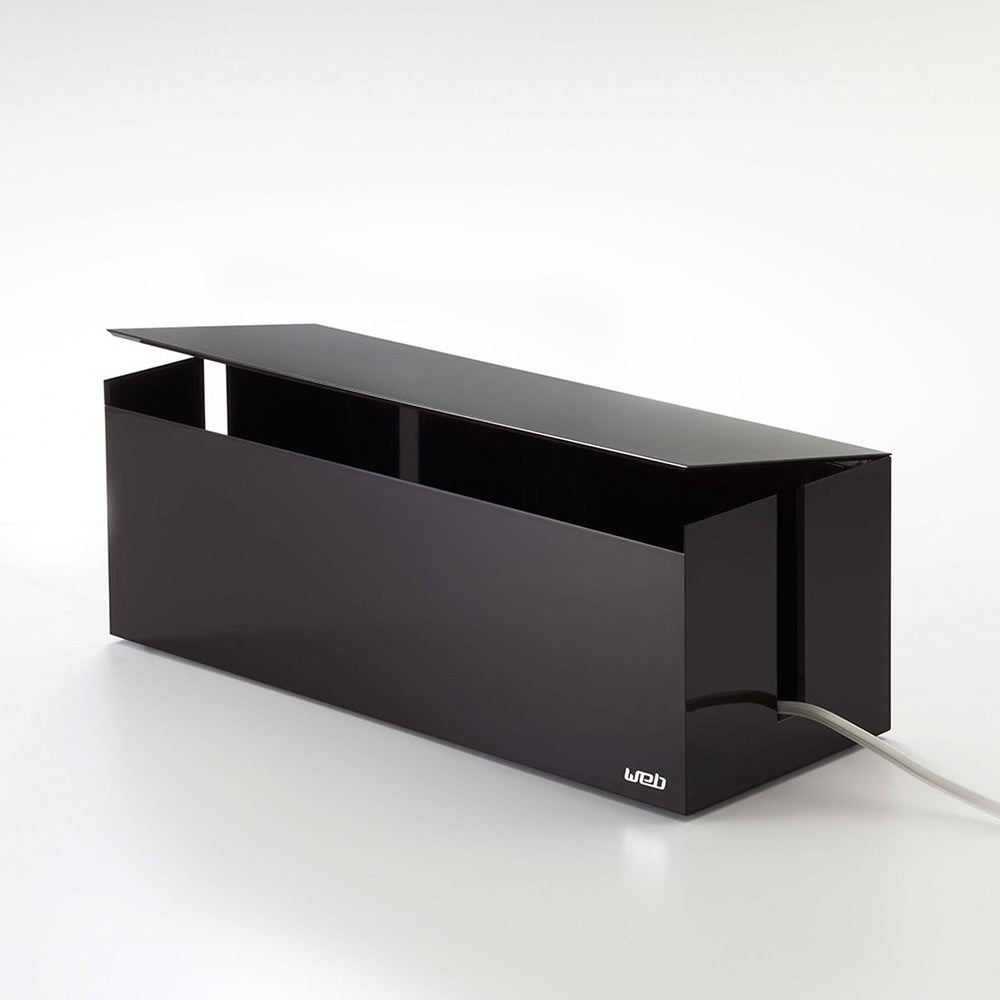 Yamazaki kabelbox - web - zwart