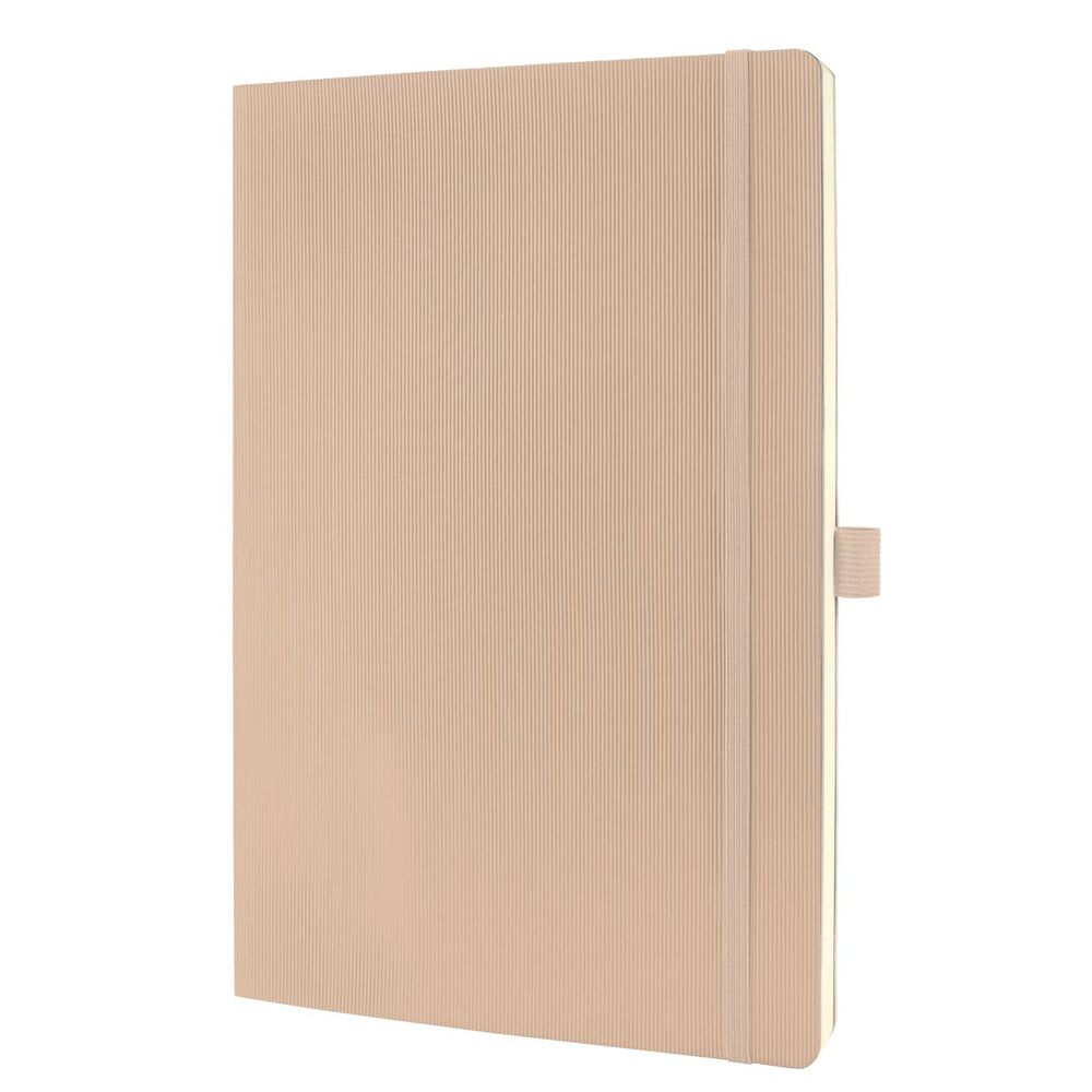 Sigel notitieboek - conceptum pure - a4 - beige - softcover - 194 pagina's - lijn - 80 grams papier - si-co331