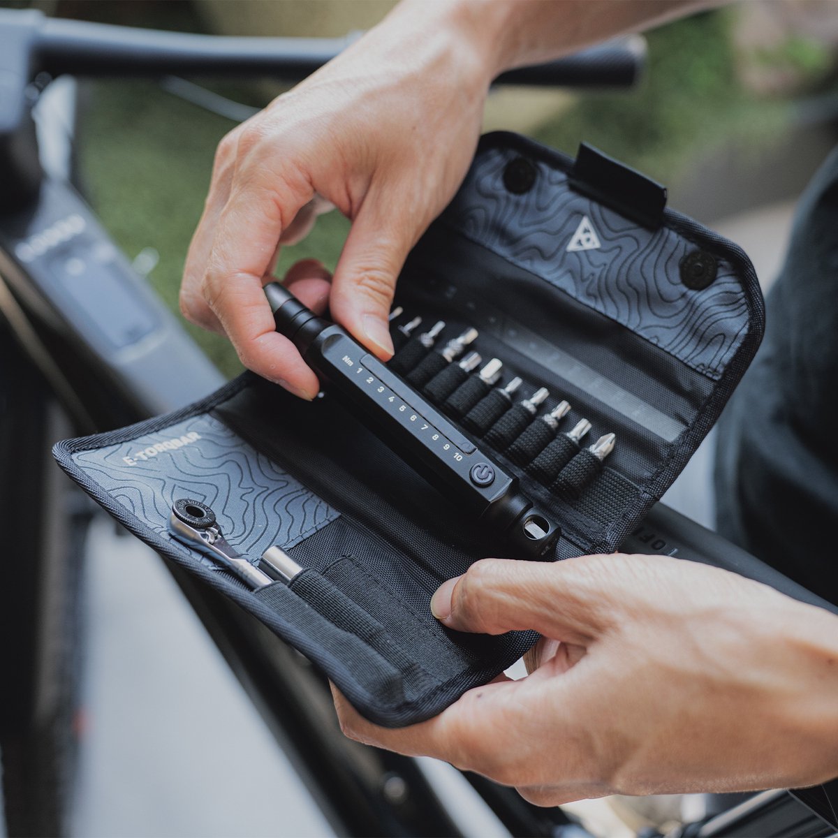 Topeak e-torqbar momentsleutel - 1-10 nm