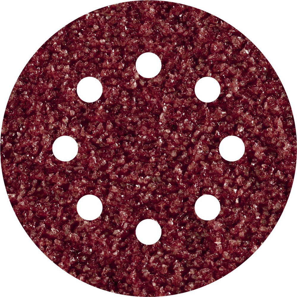 Wolfcraft - schuurpapier korrel 40 – 115mm – 25 stuks – voor schuurmachines – klittenbandbevestiging - 2269100