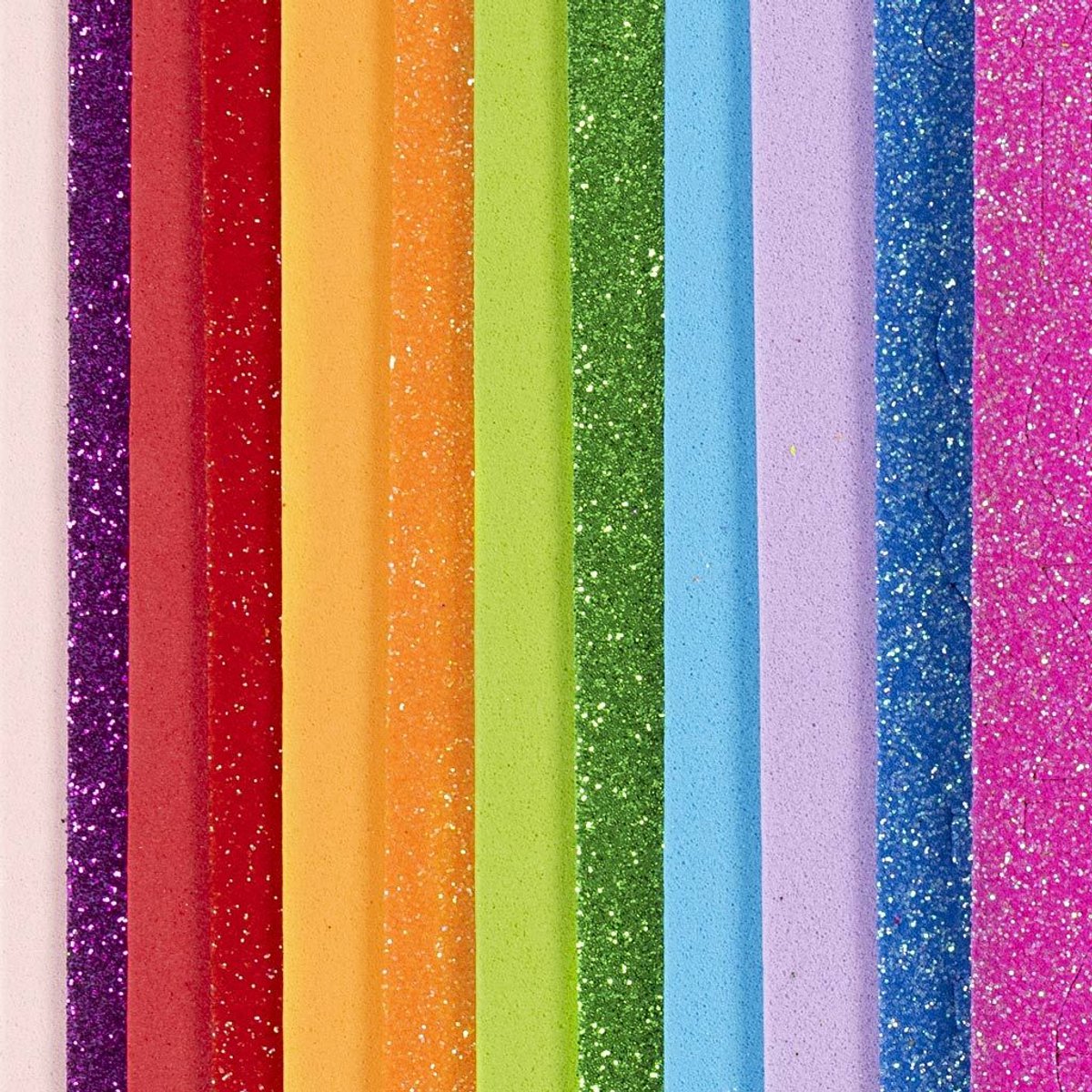 Creativ company foam vellen 14 x 25 cm kleurrijk 12 vel