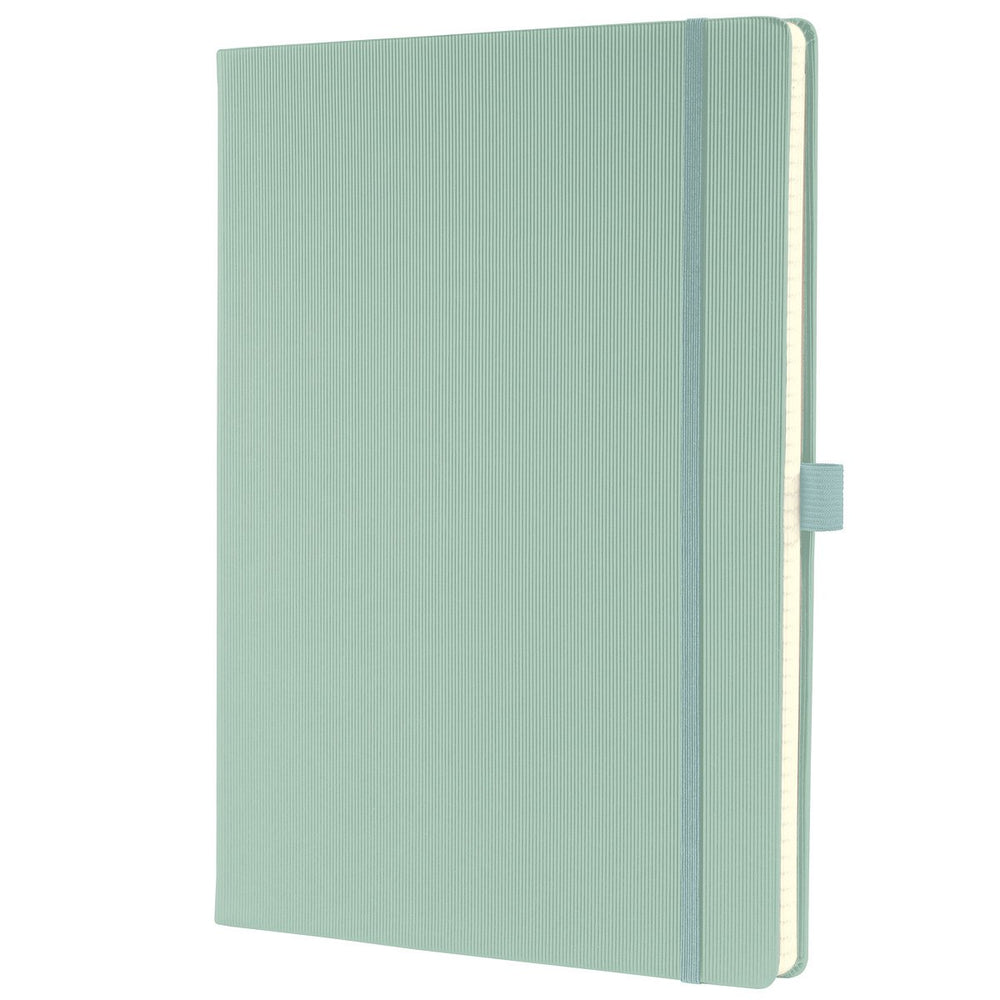 Sigel notitieboek - conceptum - a4 - 194 pagina's - 80 grams - lijn - mintgroen - si-co681
