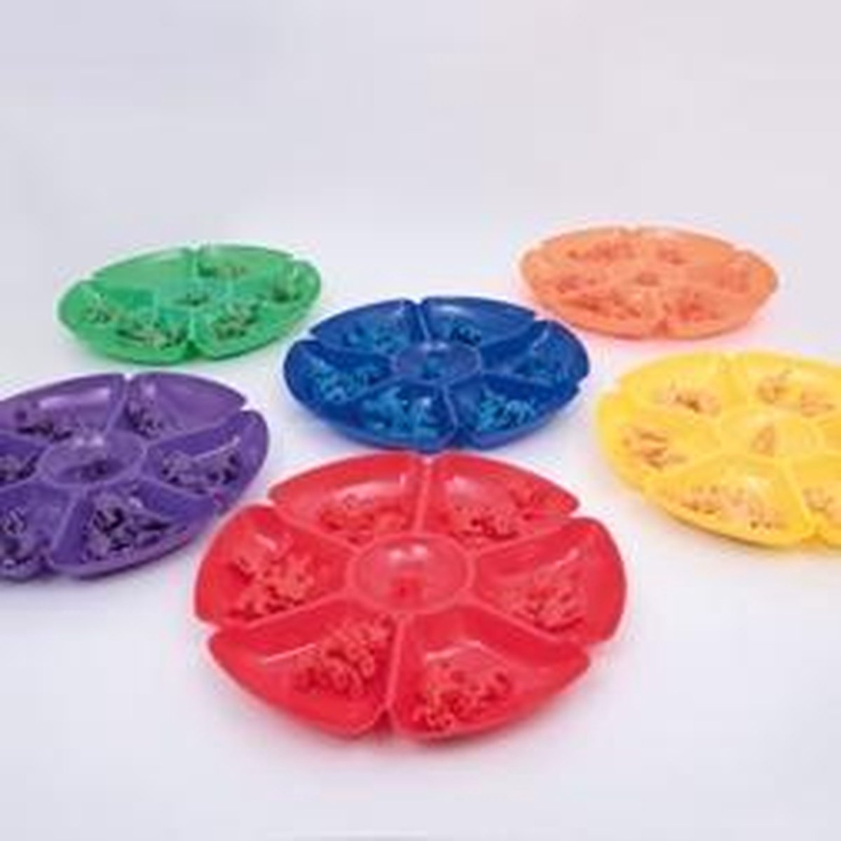 Tickit® flower sorting trays 6 colour