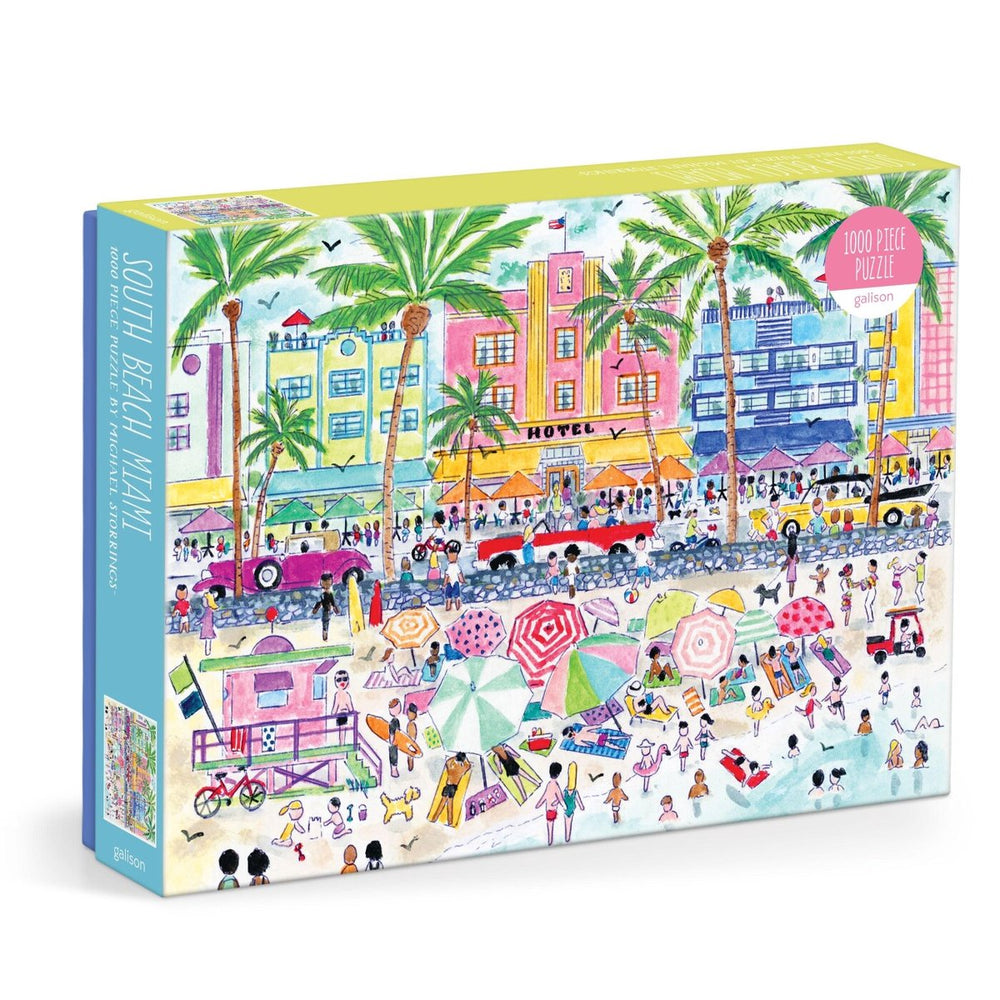 Michael storrings south beach miami 1000 piece puzzle